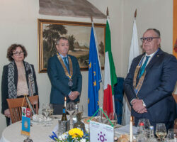 Vista del Governatore al Rotary Club Volterra