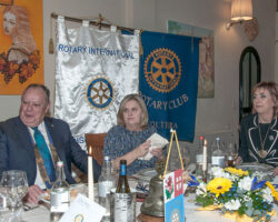 Vista del Governatore al Rotary Club Volterra