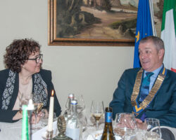 Vista del Governatore al Rotary Club Volterra