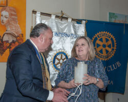 Vista del Governatore al Rotary Club Volterra