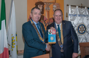 Vista del Governatore al Rotary Club Volterra