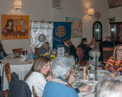 Vista del Governatore al Rotary Club Volterra