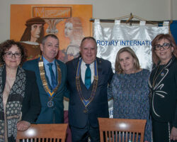 Vista del Governatore al Rotary Club Volterra