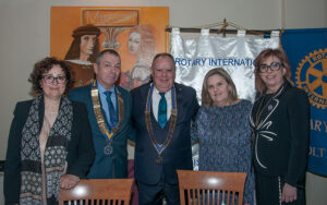 Vista del Governatore al Rotary Club Volterra